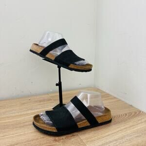 Birkenstock Birkis Curacao Black Slide Sandals Women’s Size 8